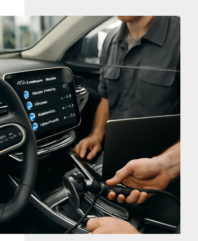 Установка приложений Geely для мультимедиа автомобиля в Черкесске