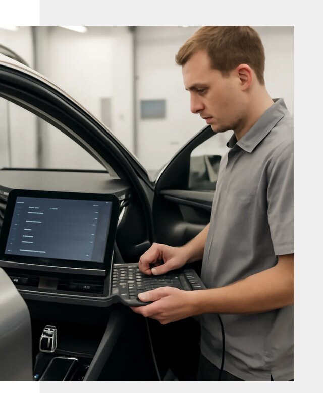 Русификация мультимедиа автомобилей Lynk Co в Черкесске