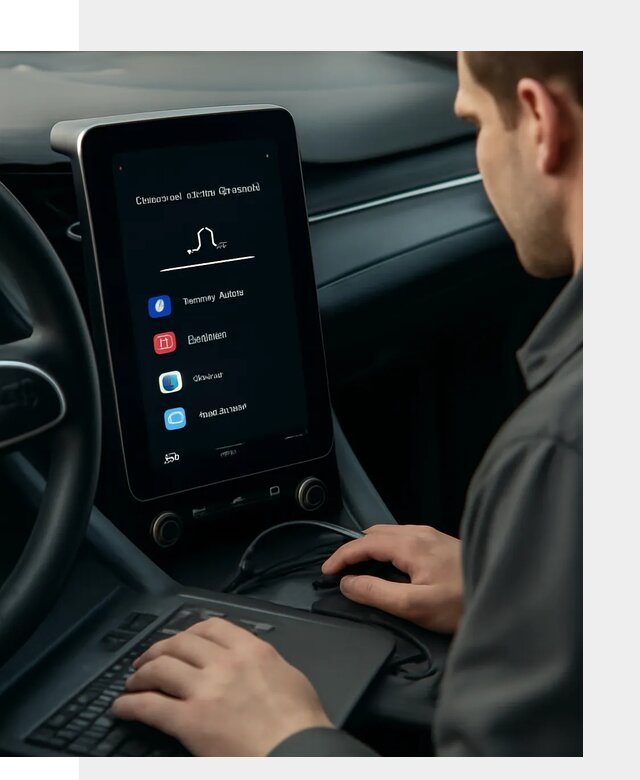 Установка приложений Lynk Co на автомобиль в Черкесске