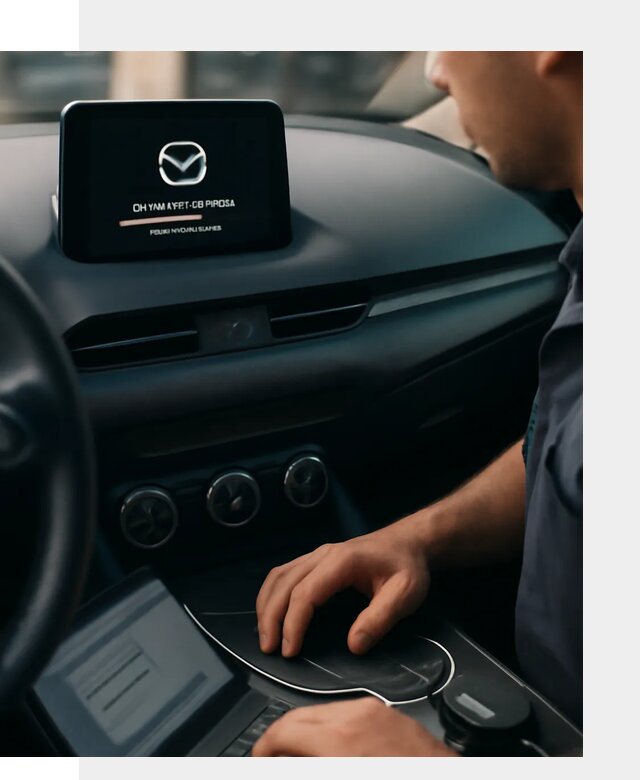 Установка приложений Mazda на мультимедийную систему в Черкесске