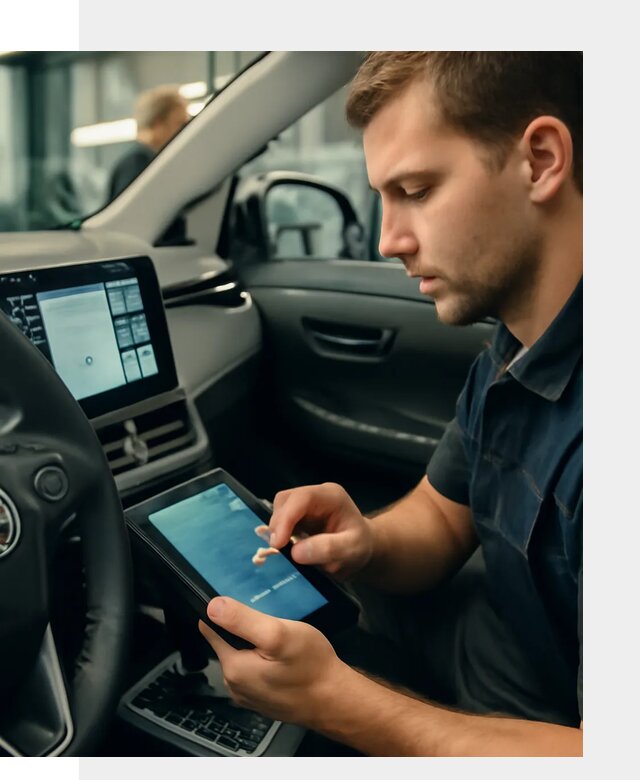 Установка приложений Toyota на мультимедиа в Черкесске